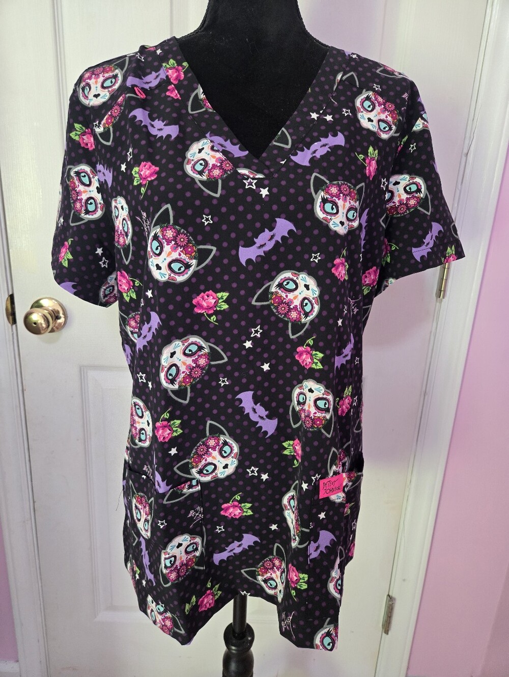 Koi Betsey Johnson Scrup Top